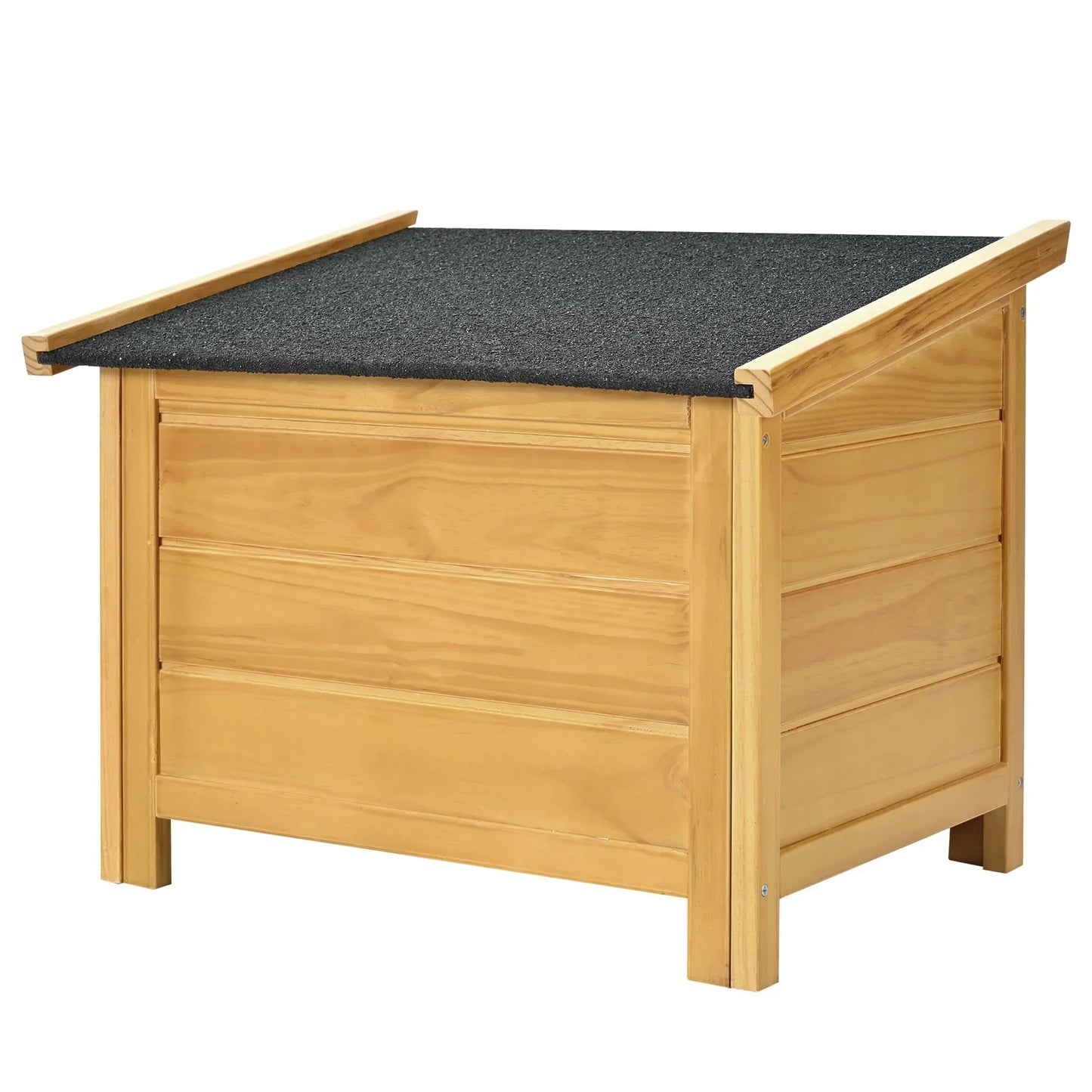 Outdoor & Indoor Dog house - cabin Style with Porch & dual Doors.