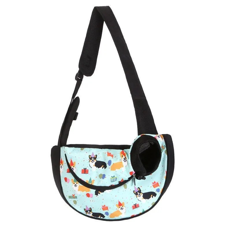 Pet Puppy Carrier S/L Outdoor Travel Dog Shoulder Bag