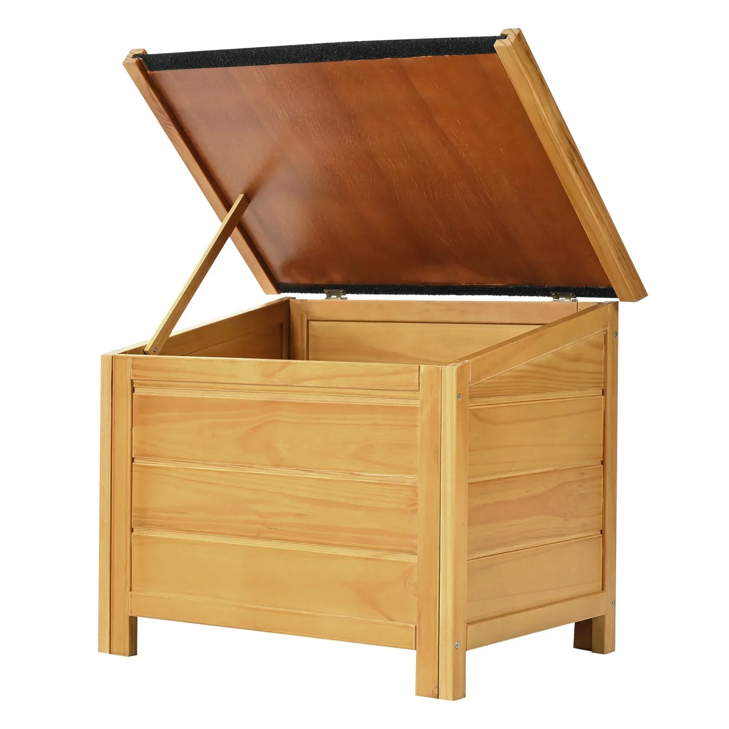 Outdoor & Indoor Dog house - cabin Style with Porch & dual Doors.