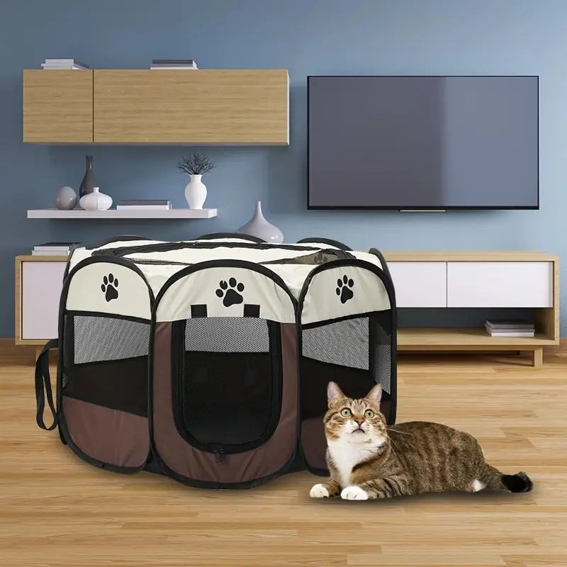 Portable Foldable Pet Tent.